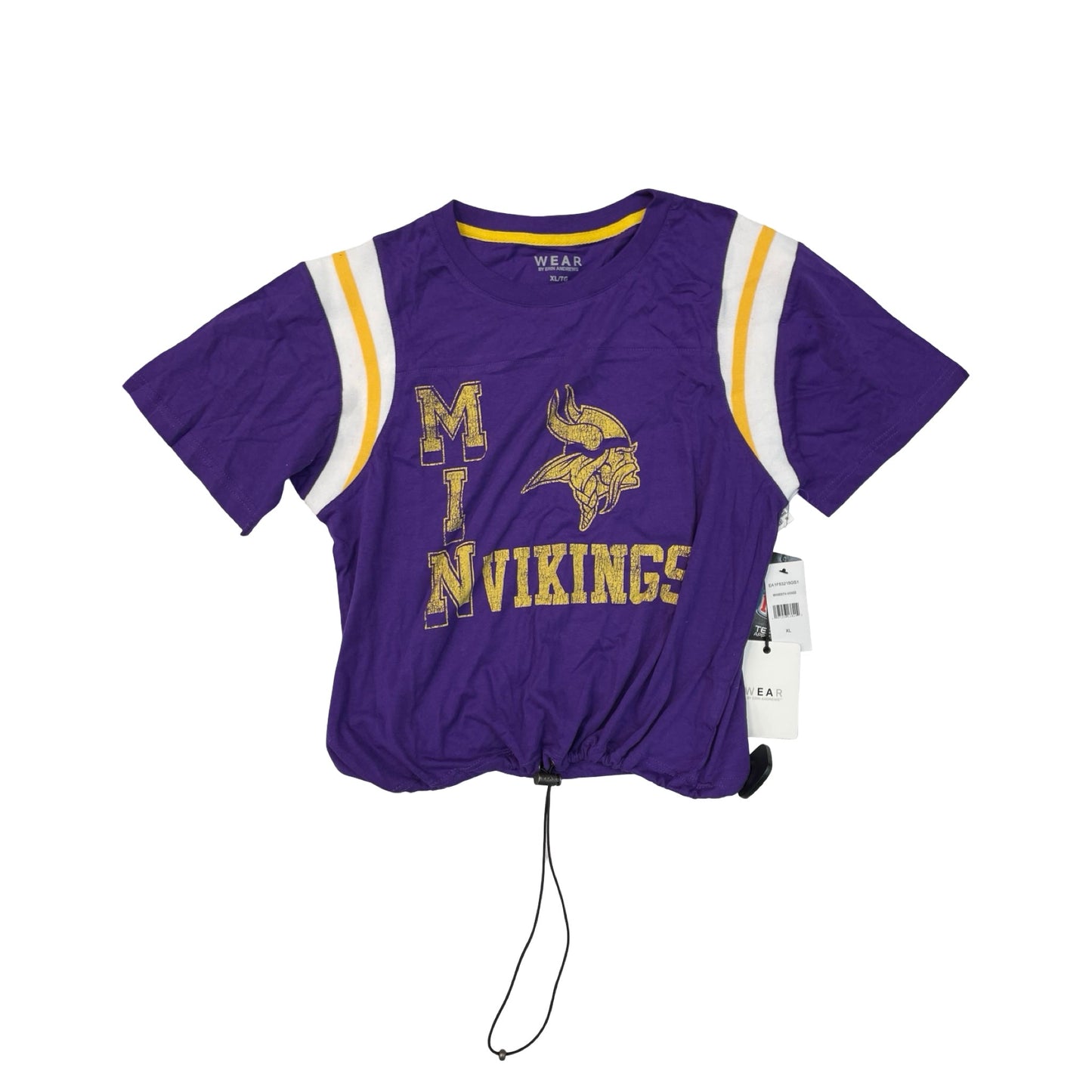 Athletic Top Ss By Cmc In Purple, Size:Xl