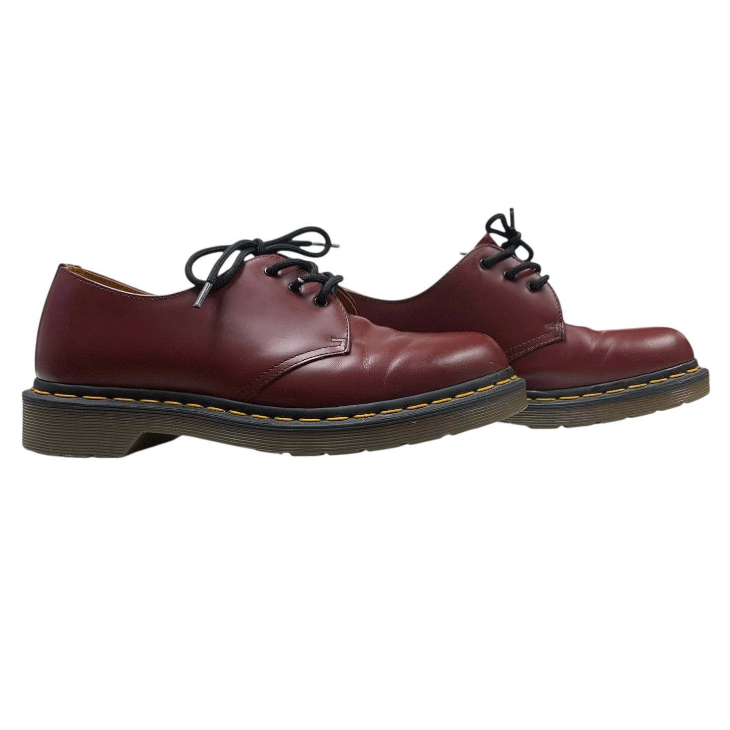 Shoes Flats By Dr Martens In Red, Size: 7