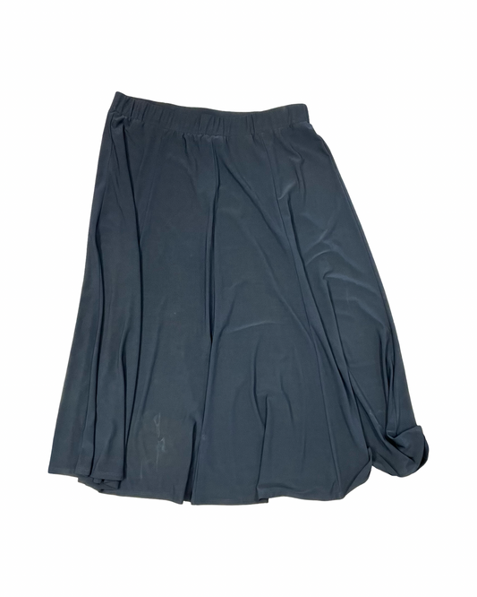 Skirt Midi By Carol Rose In Black, Size:Xl