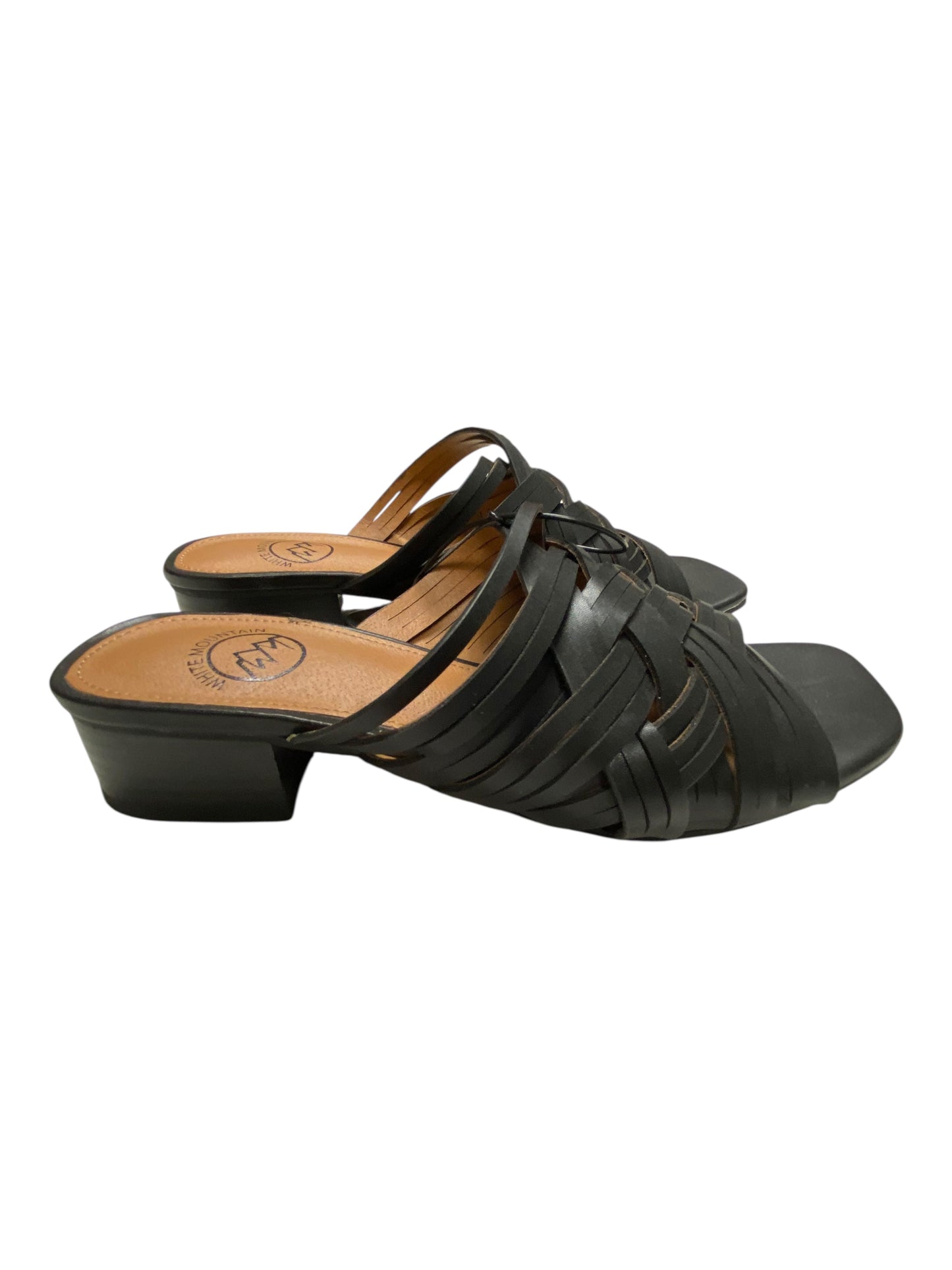 Shoes Heels Block By White Mountain In Black, Size:7.5