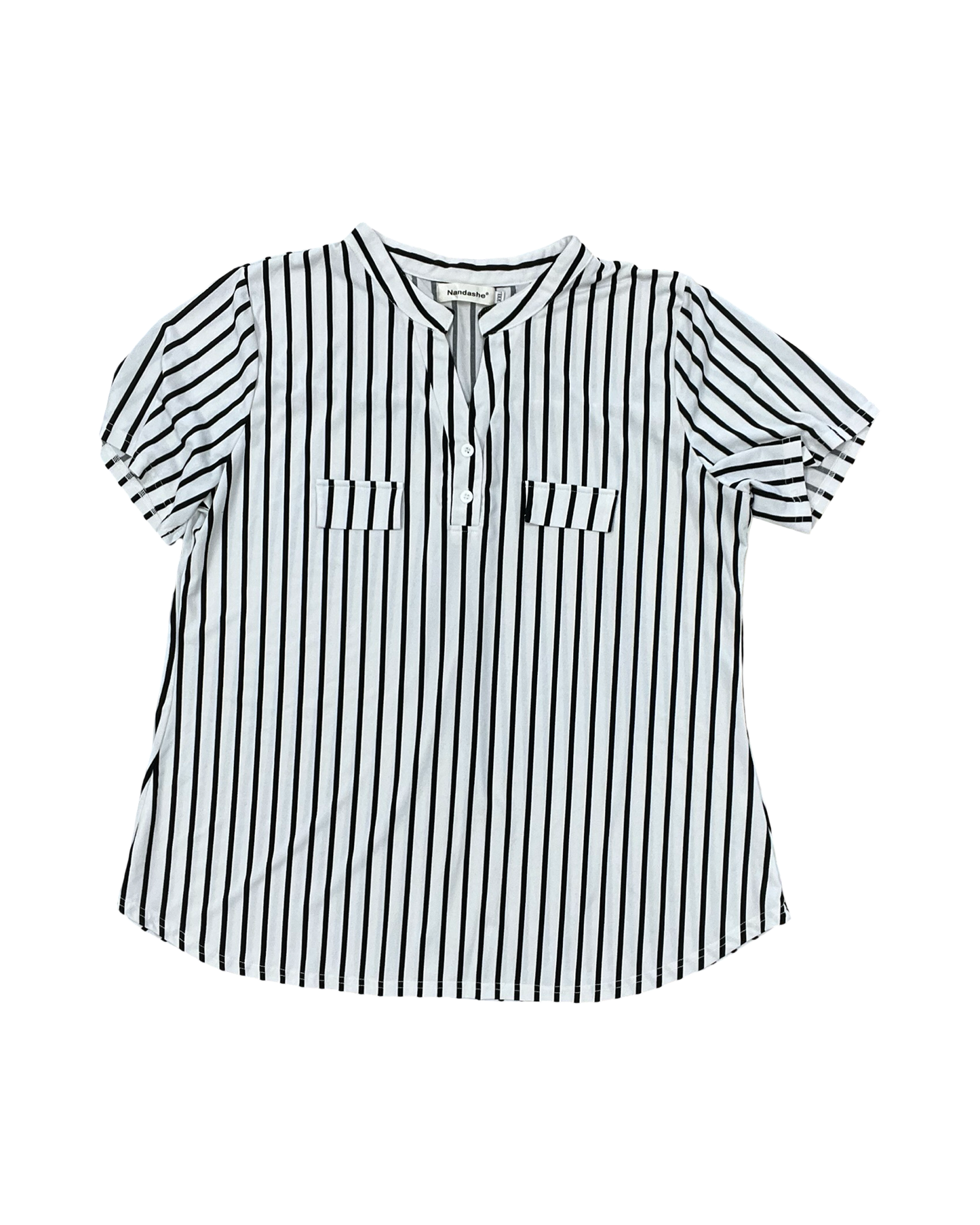 Top Ss By Clothes Mentor In White, Size:1X