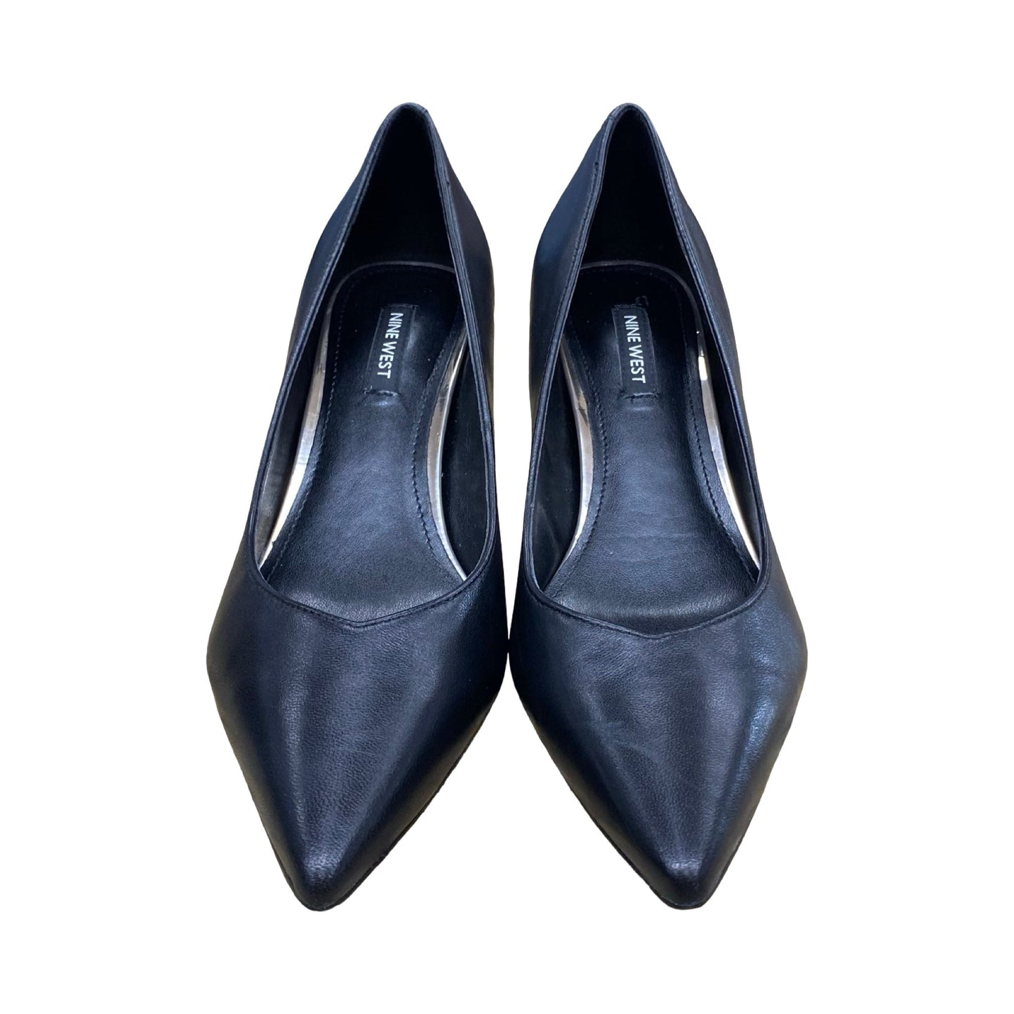 Shoes Heels Kitten By Nine West In Black, Size:8.5