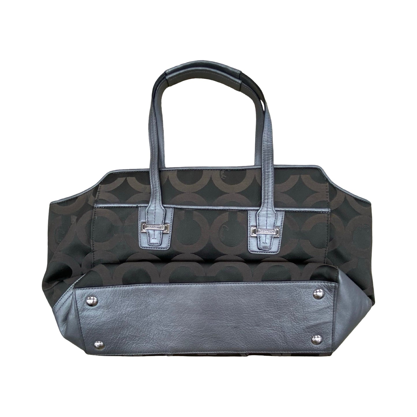 Handbag Designer By Coach In Brown, Size:Medium (13x10x4in)