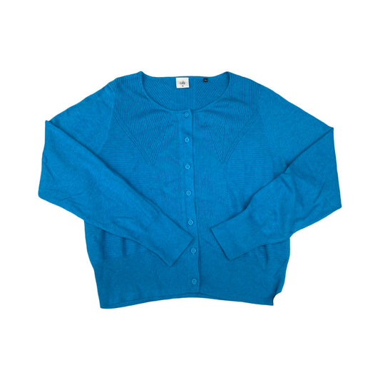 Sweater Cardigan By Cabi In Blue, Size:Xl
