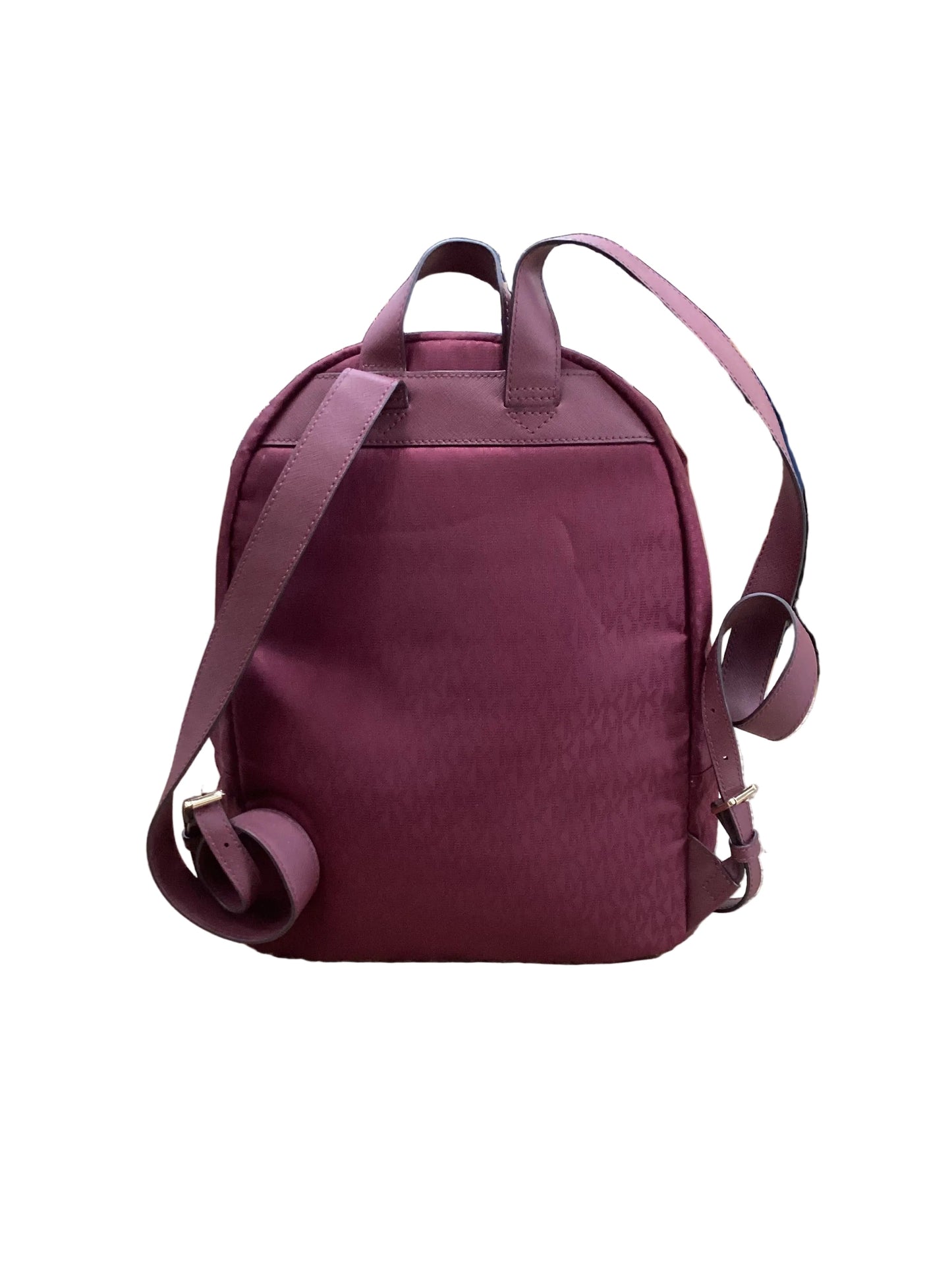 Backpack Designer By Michael Kors In Maroon, Size:Large