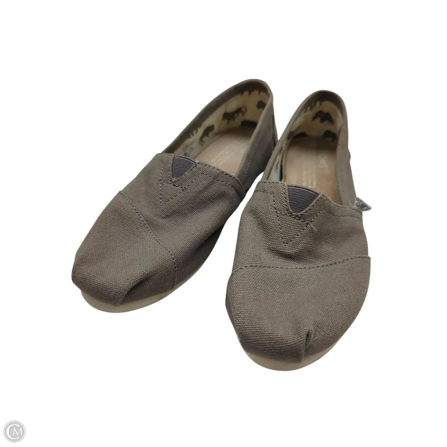 Shoes Flats By Toms In Brown, Size: 6