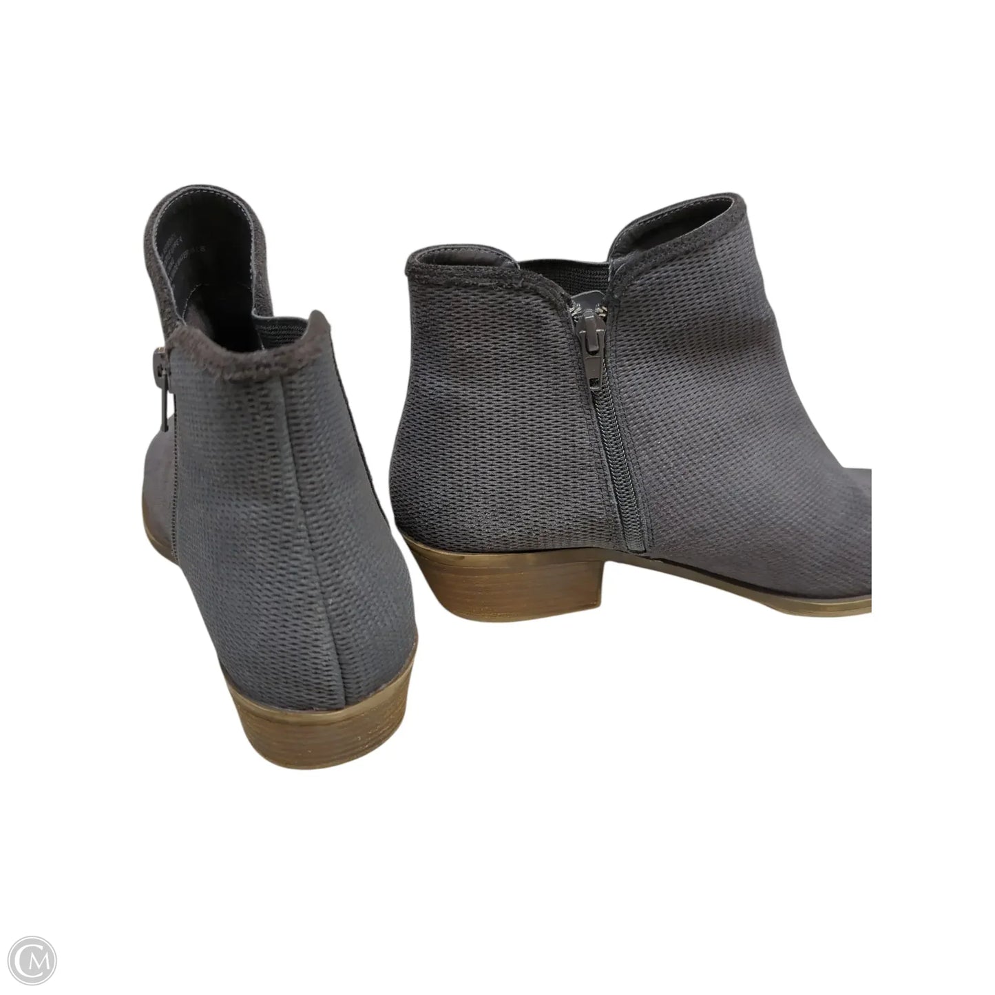 Boots Ankle Flats By Kensie In Grey, Size: 9