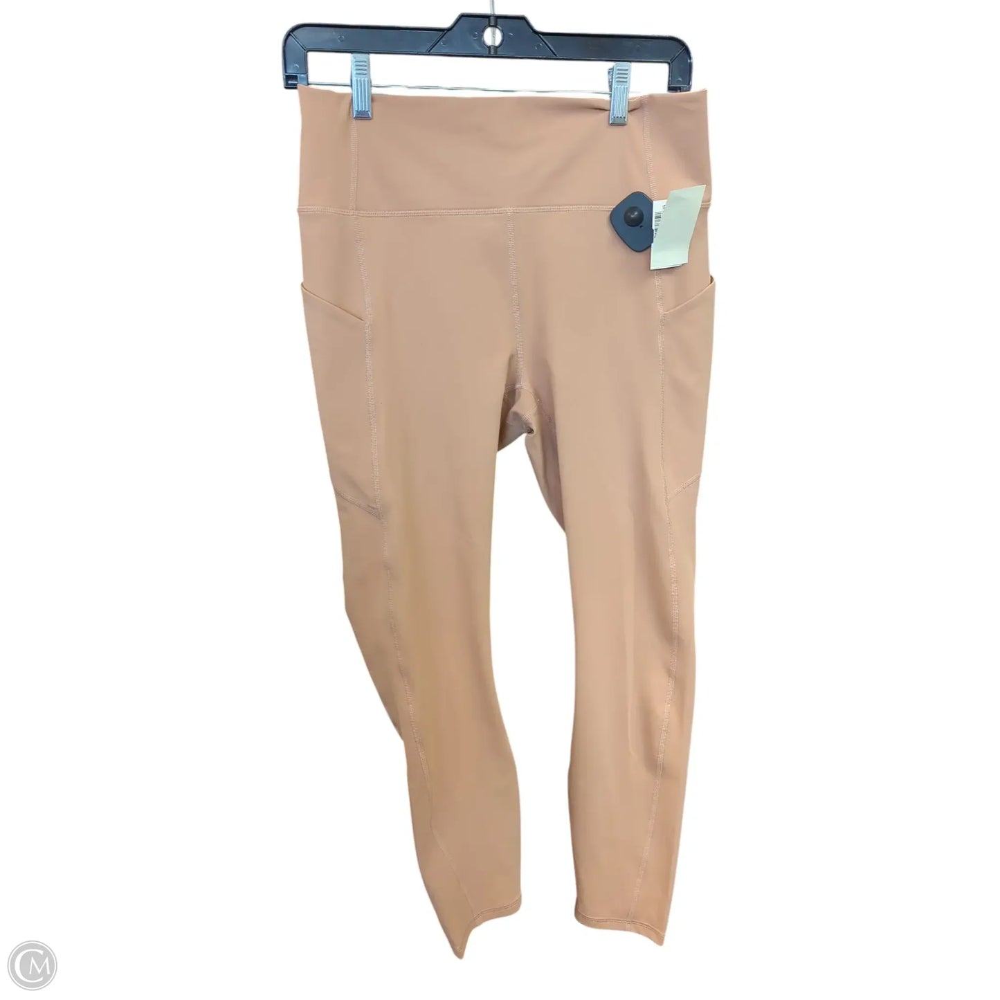 Athletic Pants By Fabletics In Tan, Size: L