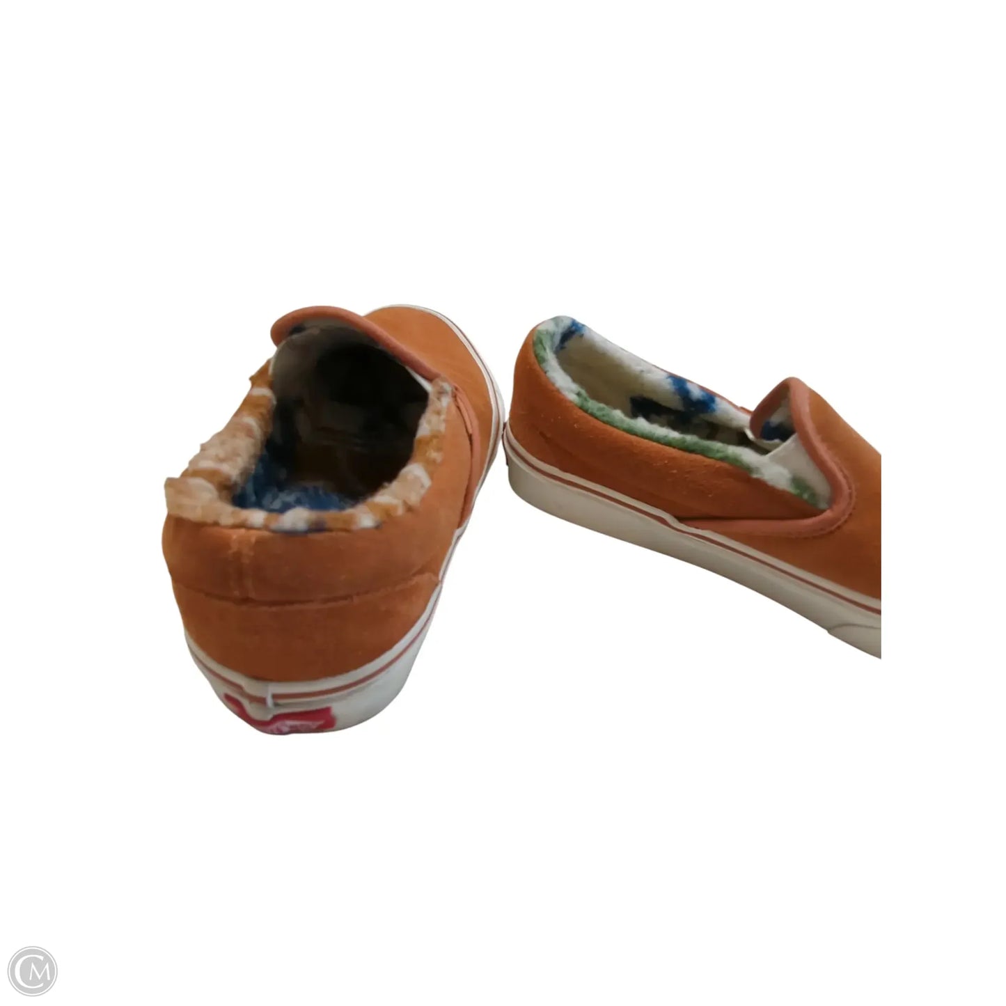 Shoes Flats By Vans In Brown, Size: 7.5