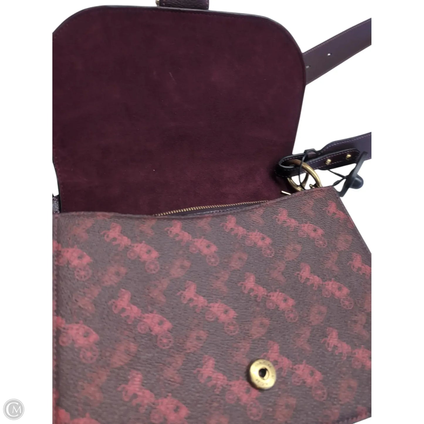 Crossbody Designer By Coach, Size: Medium