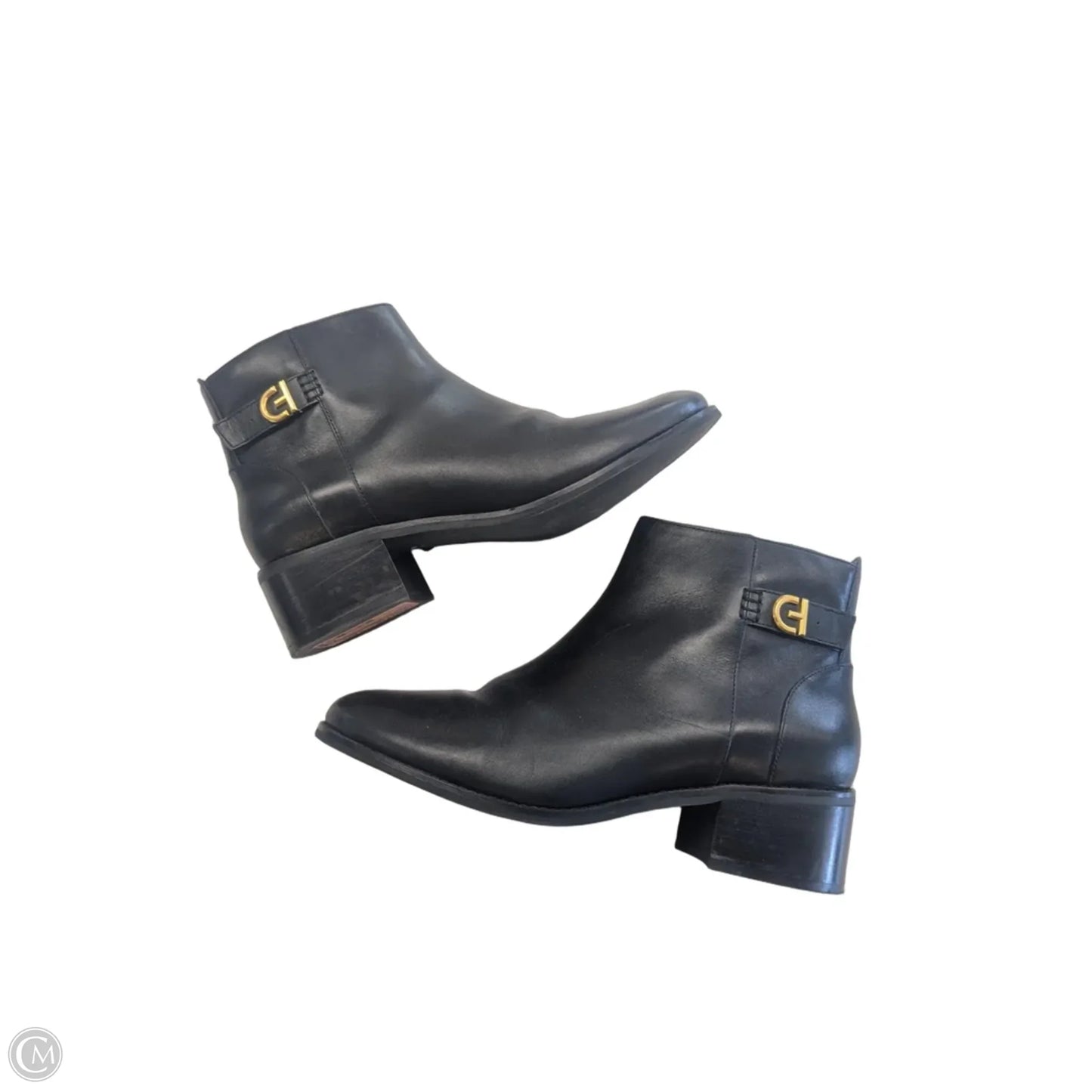 Boots Ankle Flats By Cole-haan In Black, Size: 10