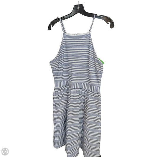 Dress Party Short By Banana Republic In Blue & White, Size: 8