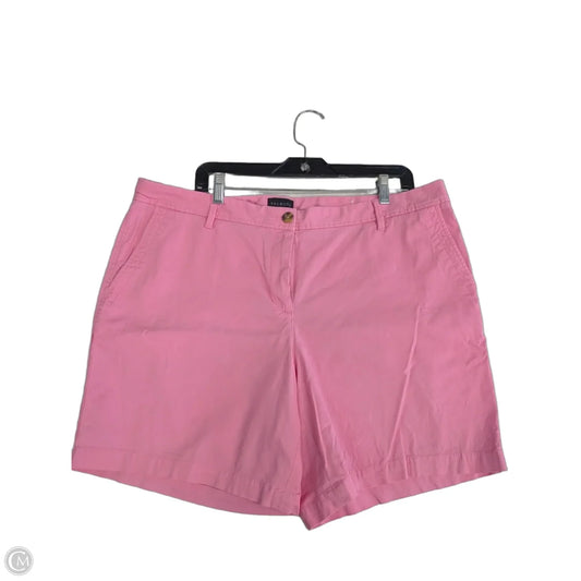 Shorts By Talbots In Pink, Size: 16