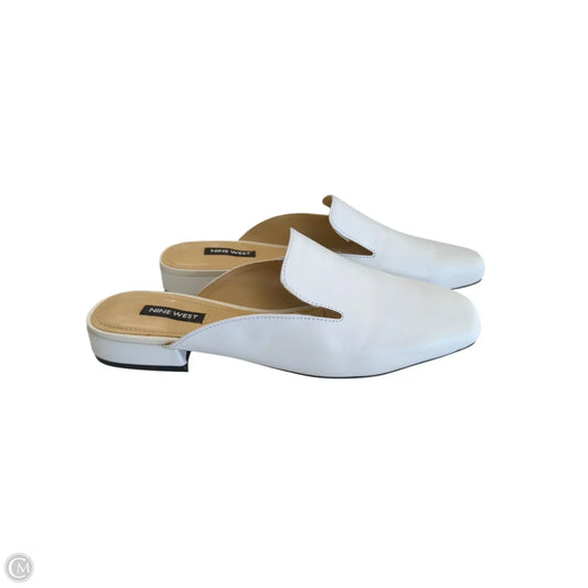 Shoes Flats By Nine West In White, Size: 8