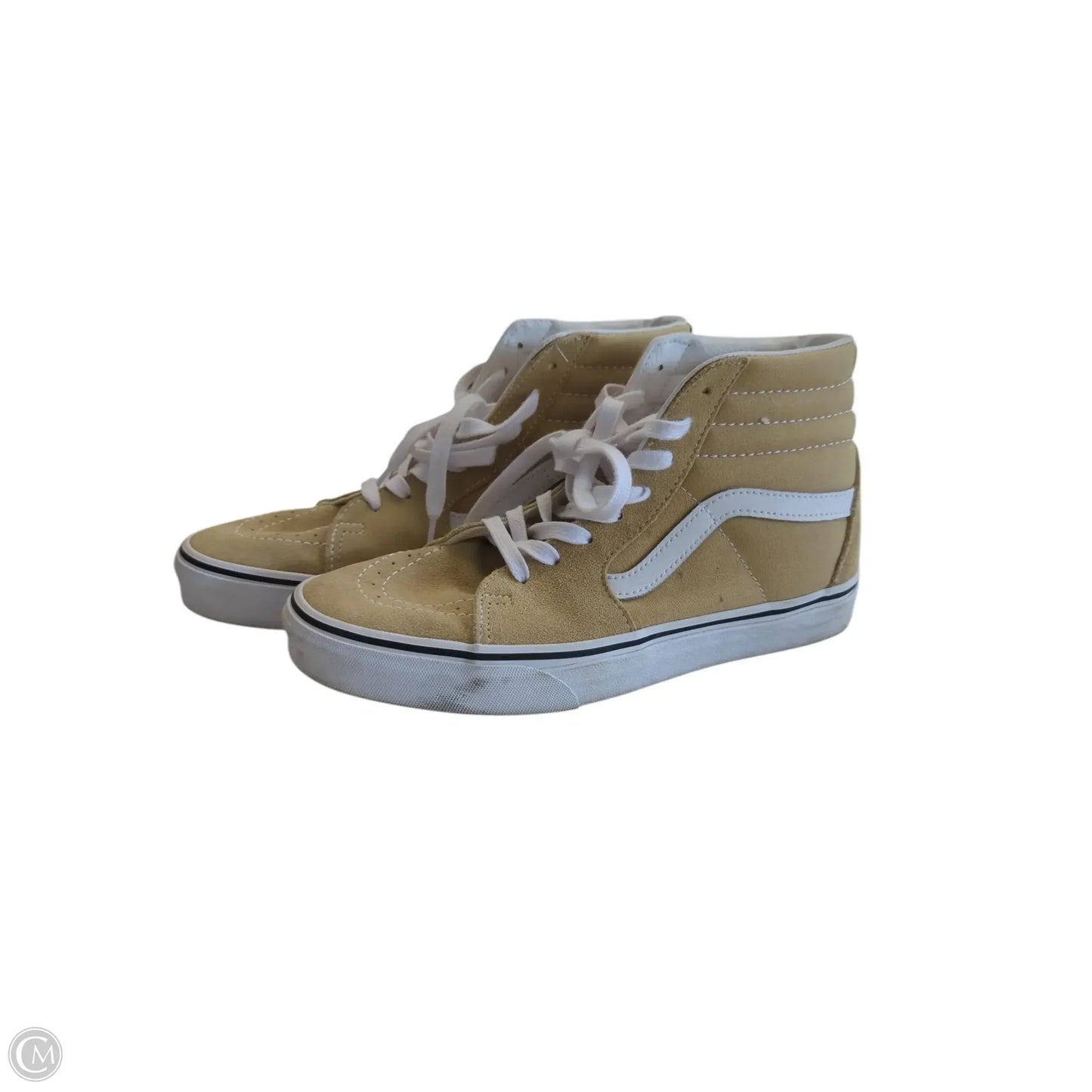 Shoes Sneakers By Vans In Tan, Size: 9