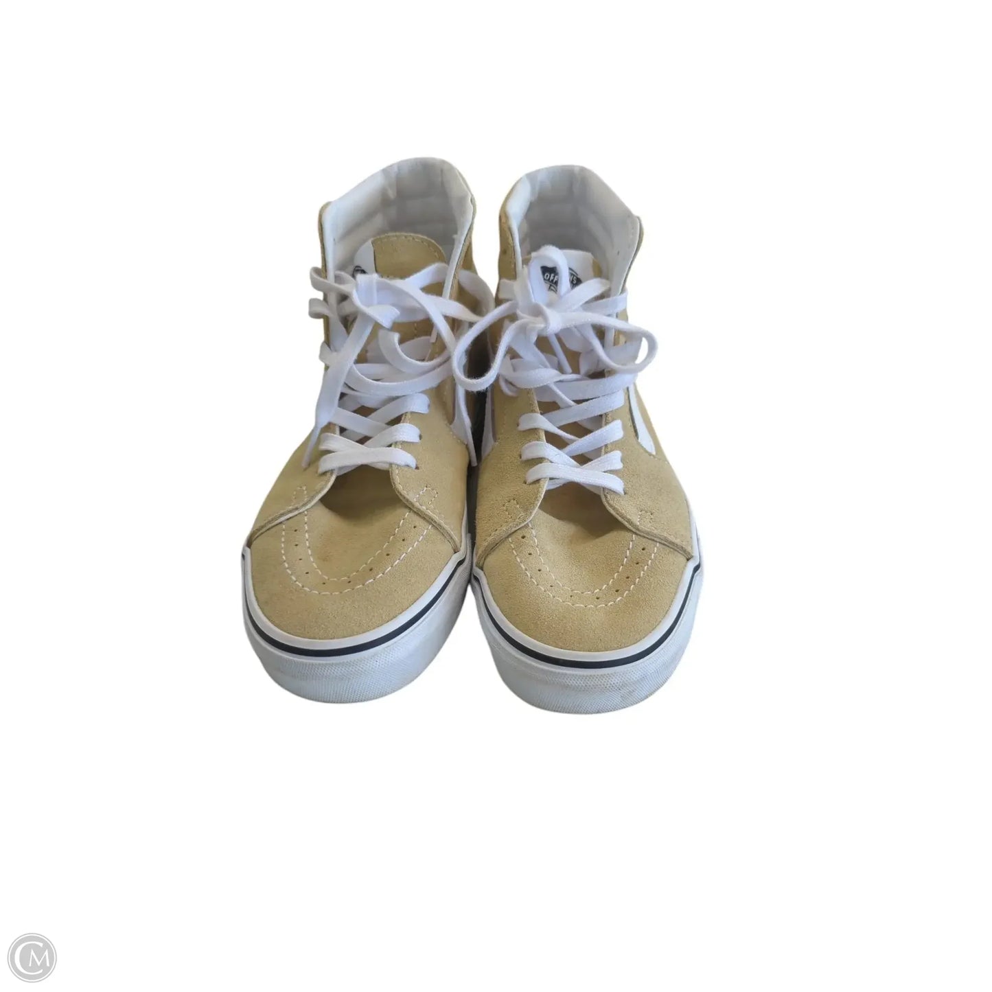 Shoes Sneakers By Vans In Tan, Size: 9