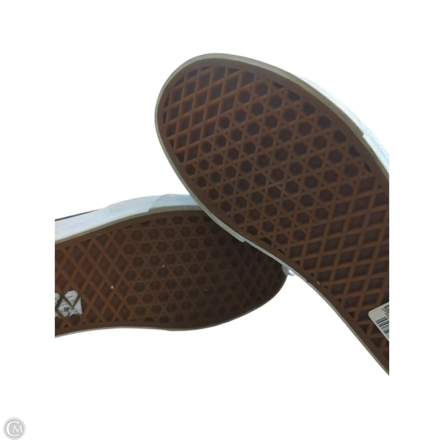 Shoes Sneakers By Vans In Tan, Size: 9