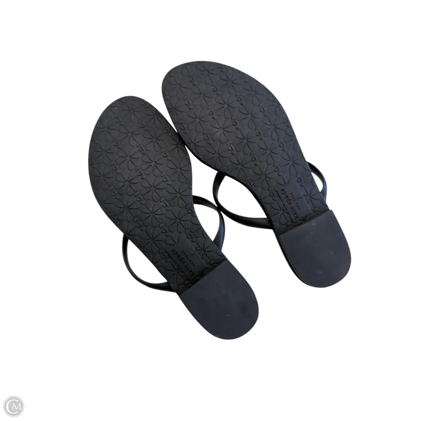 Sandals Designer By Kate Spade In Black, Size: 7