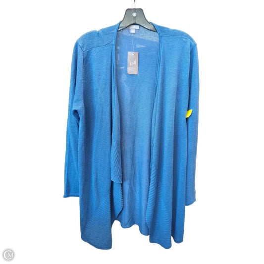 Cardigan By J. Jill In Blue, Size: L