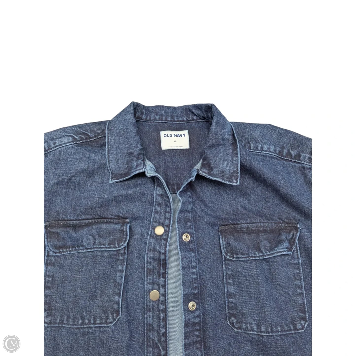 Jacket Denim By Old Navy In Blue Denim, Size: Xl