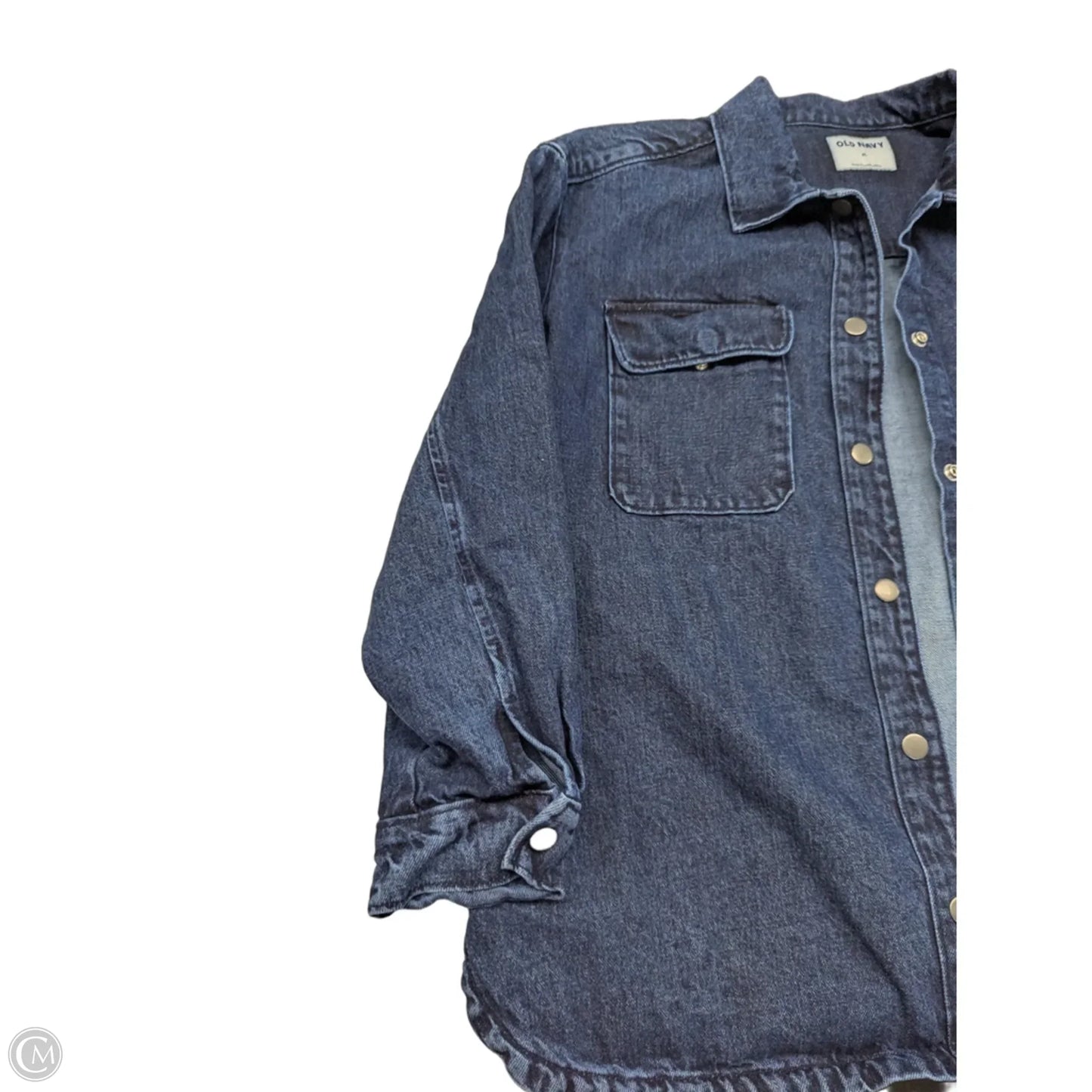 Jacket Denim By Old Navy In Blue Denim, Size: Xl