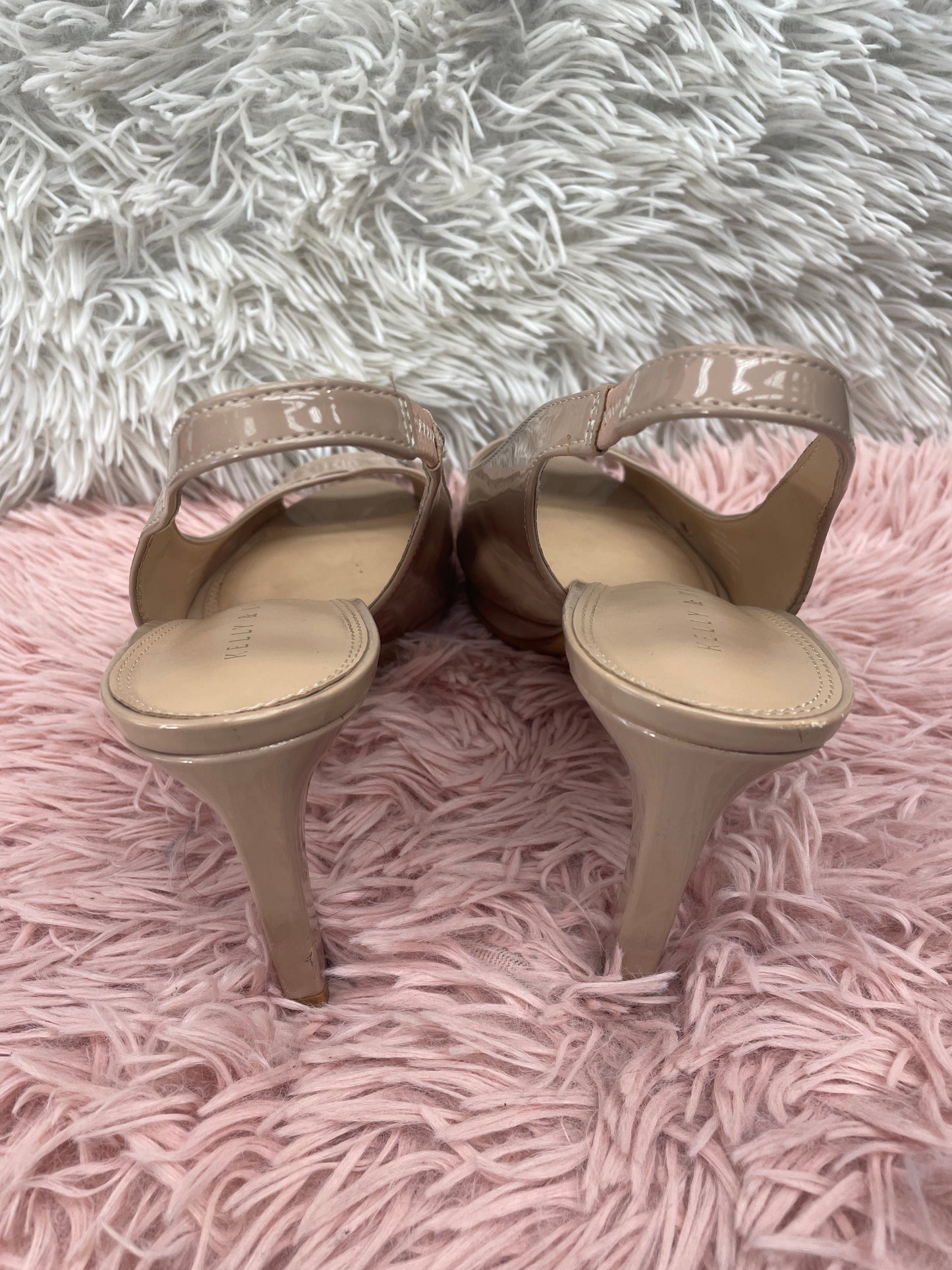Nude Shoes Heels Stiletto Kelly And Katie, Size 10
