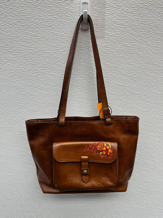 Handbag Leather By Patricia Nash  Size: Large