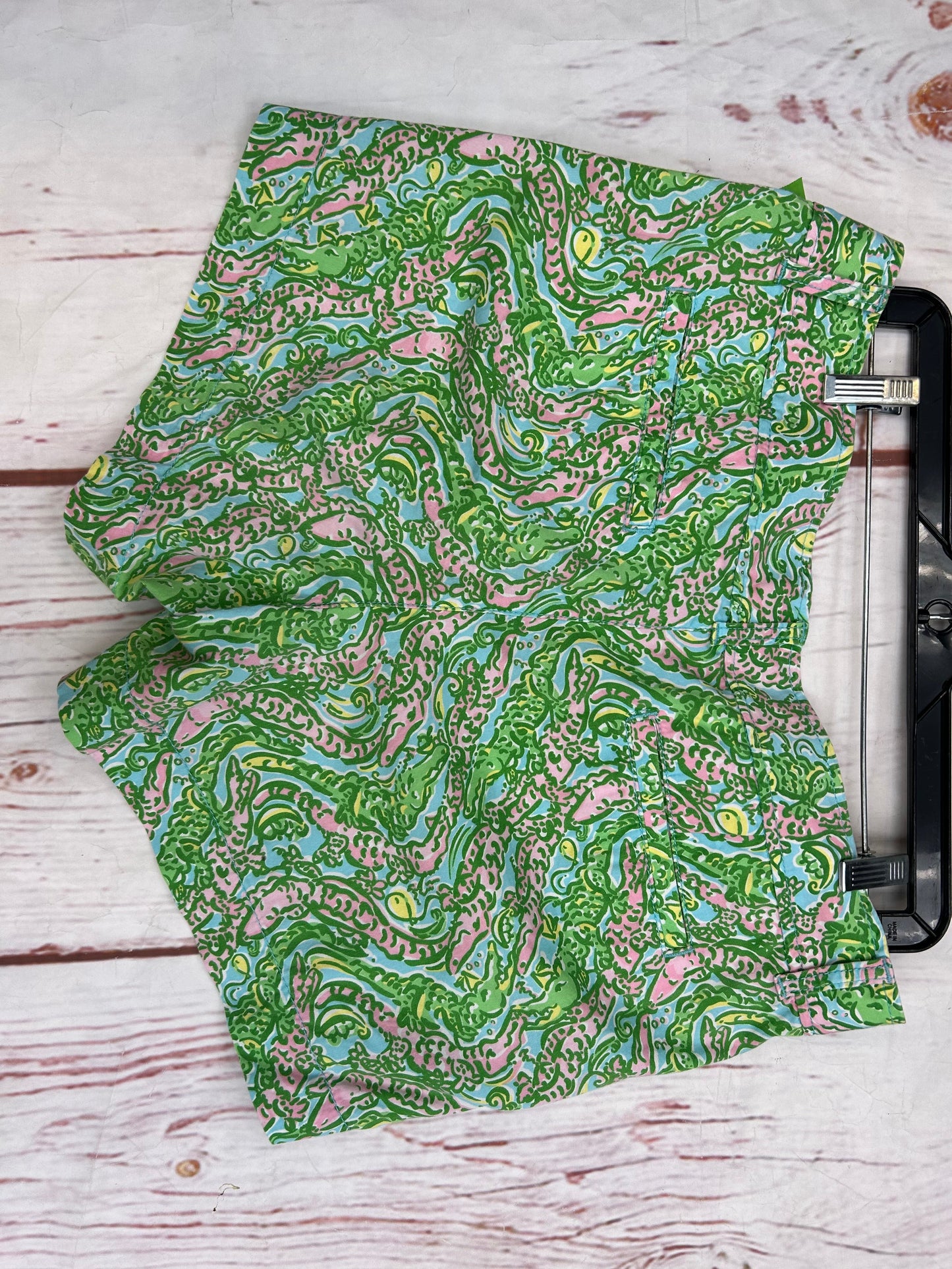 Pinkgreen Shorts Lilly Pulitzer, Size 12