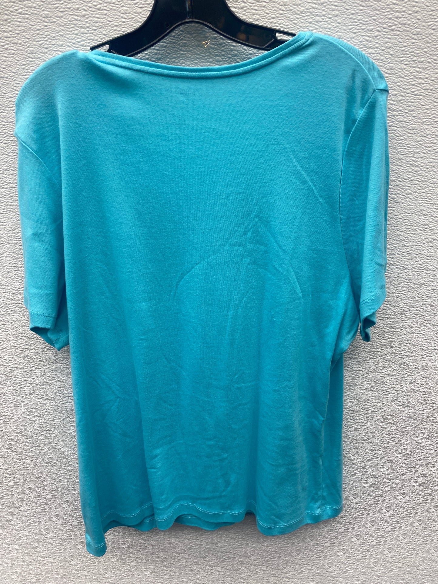 Top Short Sleeve Basic By Croft And Barrow  Size: 1x