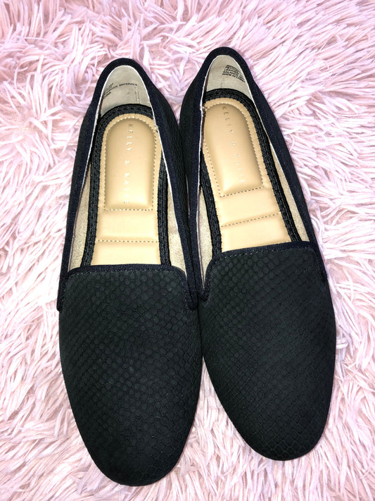 Black Shoes Flats Mule & Slide Kelly And Katie, Size 6.5