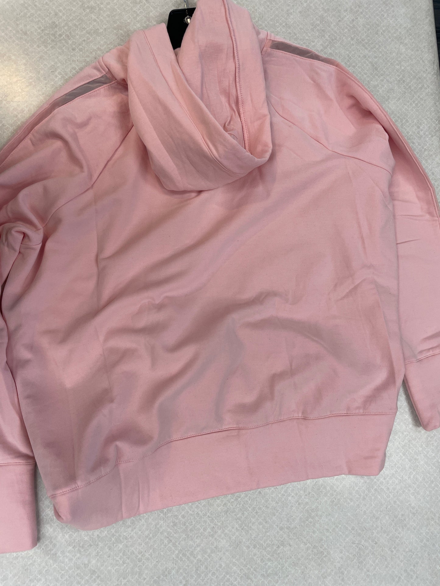 Sweatshirt Hoodie By Athletic Works In Pink, Size: 3x