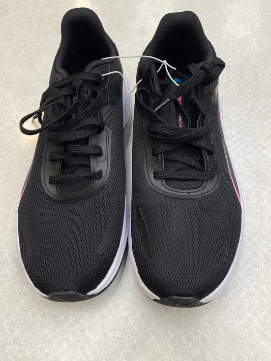 Shoes Athletic By Puma In Black & Pink, Size: 10