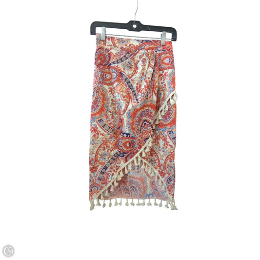 Skirt Midi By Shein In Multi-colored, Size: Xs