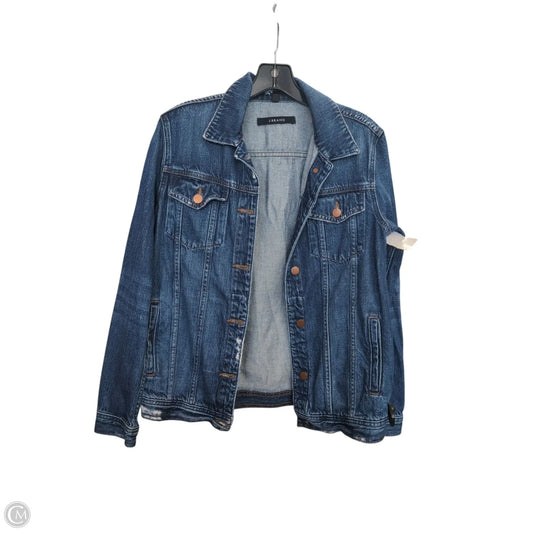 Jacket Denim By J Brand In Blue, Size: Xs