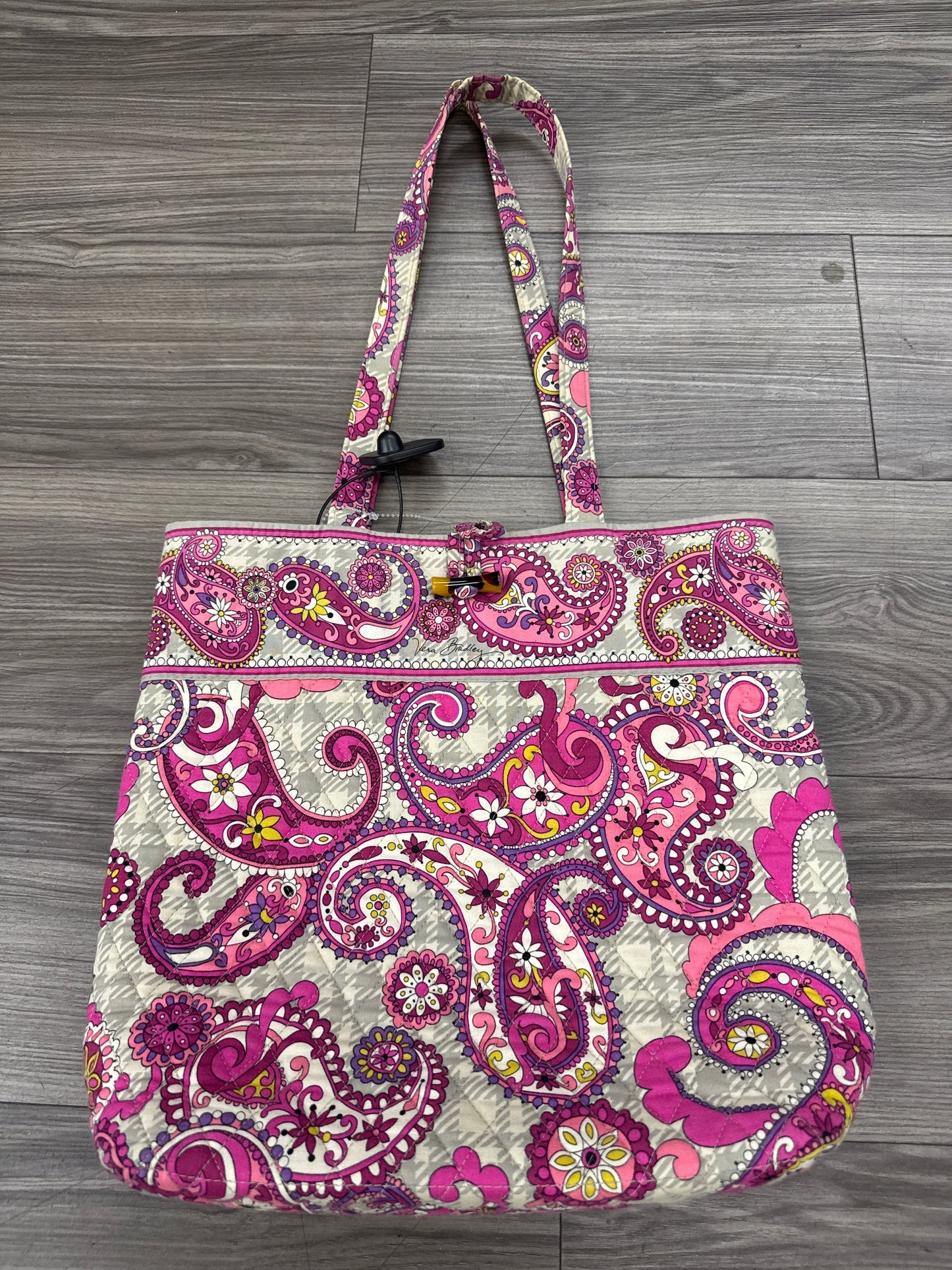 Handbag By Vera Bradley, Size: Large