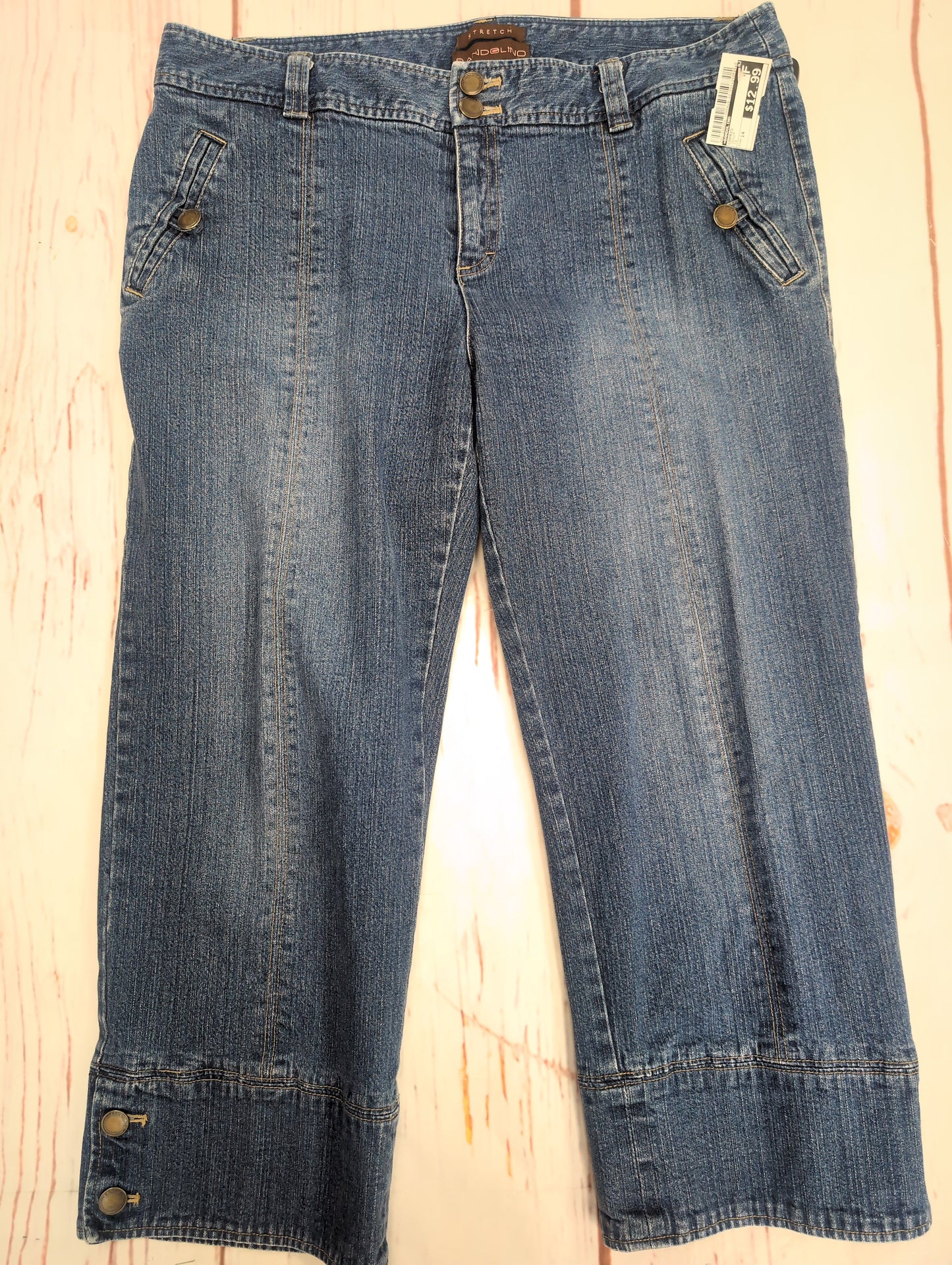 Capris By Bandolino In Denim, Size: 14