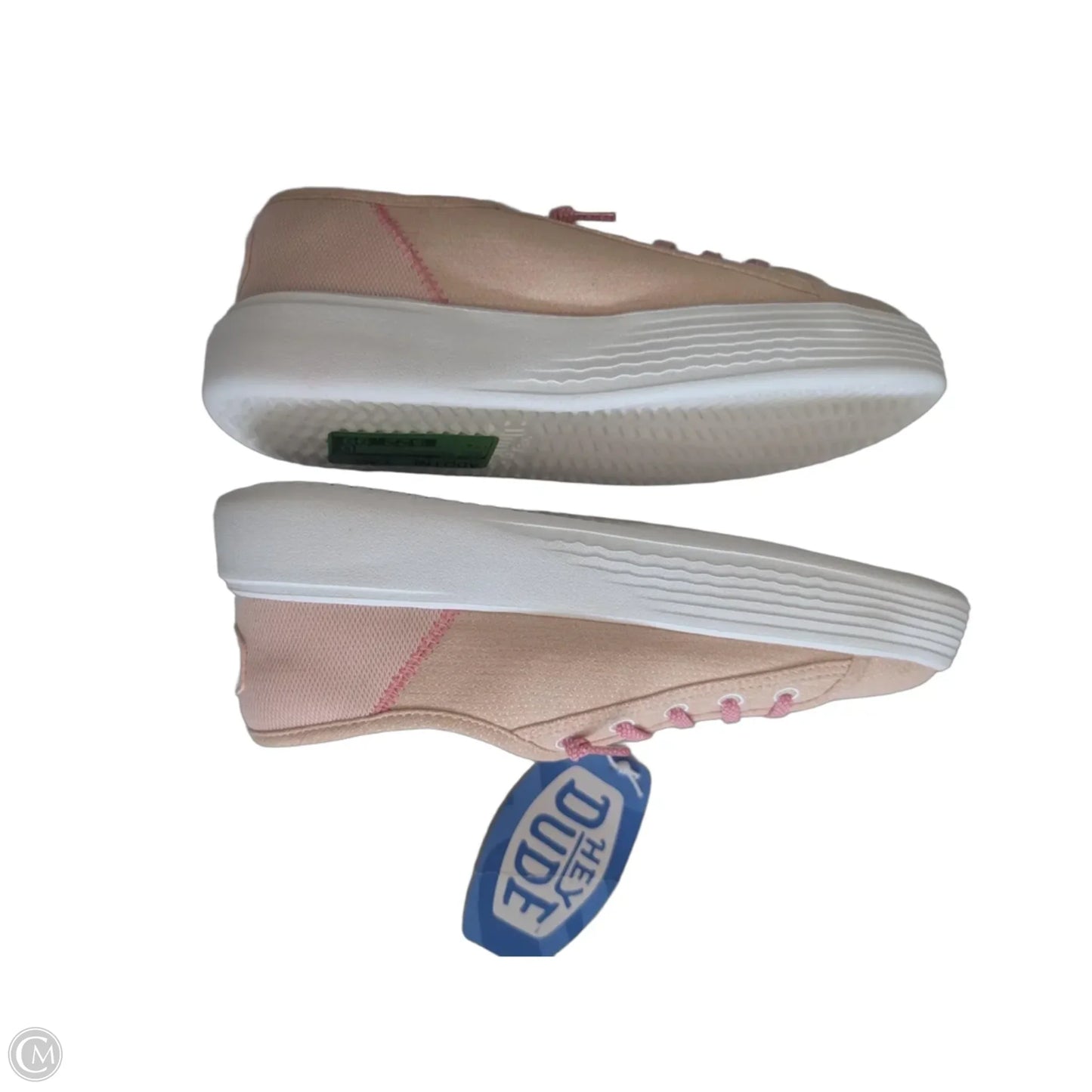 Shoes Sneakers By Hey Dude In Peach, Size: 6