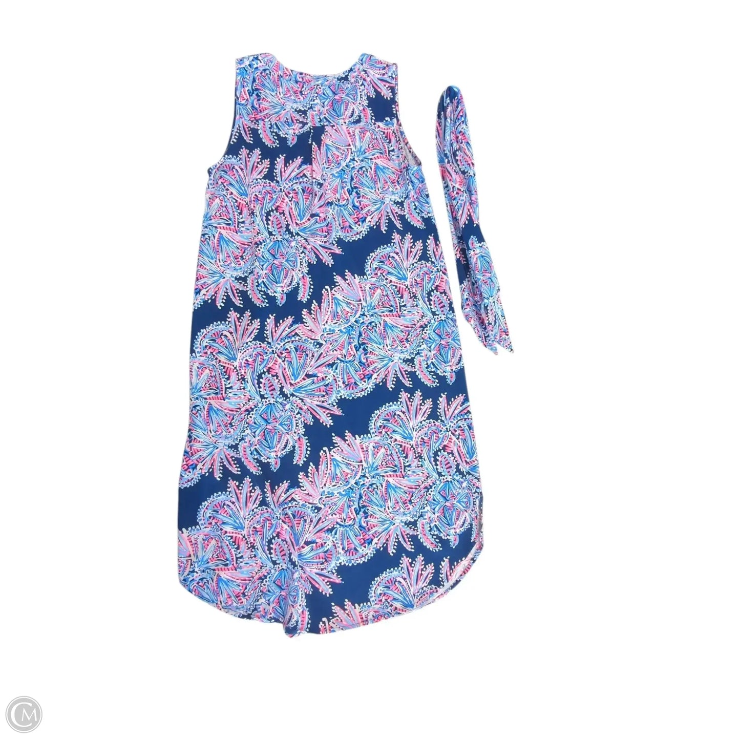 Dress Designer By Lilly Pulitzer In Blue & Pink, Size: Xs