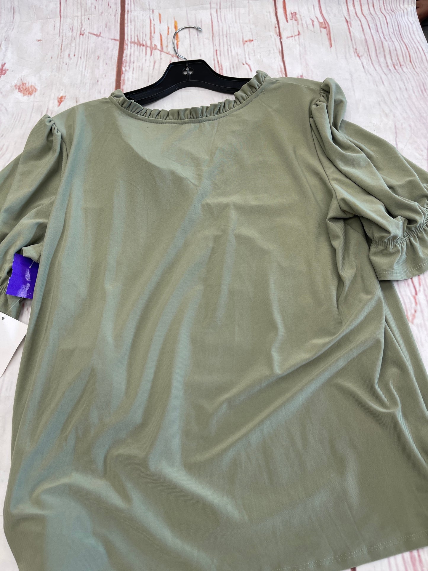 Green Top Short Sleeve Perseption Concept, Size Xl