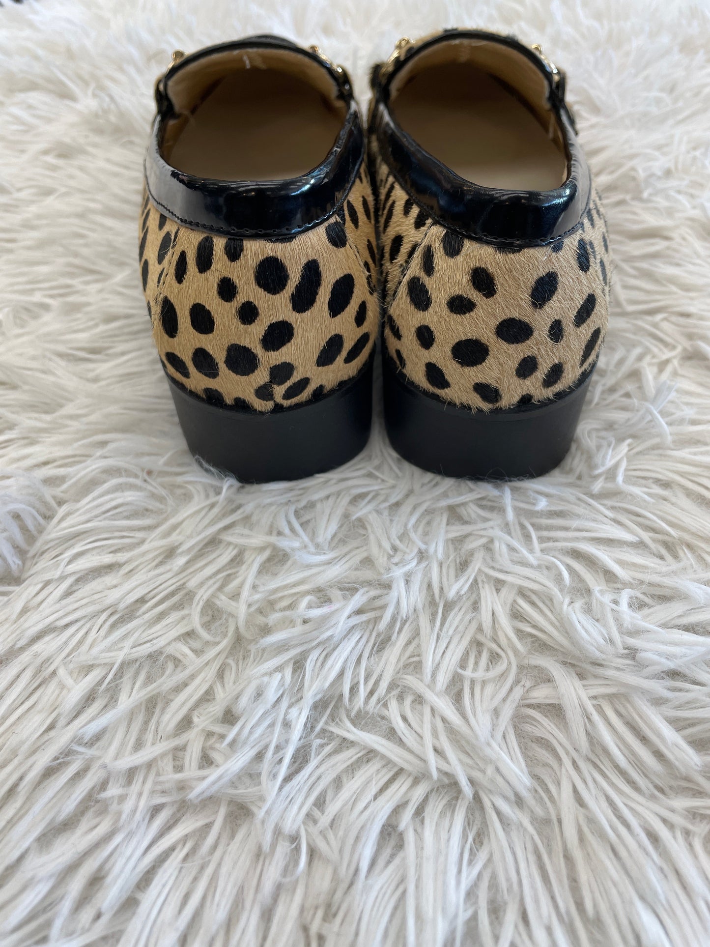 Animal Print Shoes Flats Loafer Oxford Anne Klein, Size 6