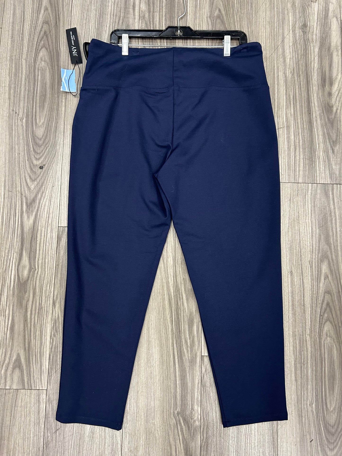 Athletic Leggings By Jones New York In Blue, Size: 1x