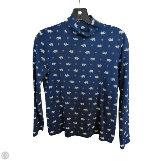 Top Long Sleeve By Croft And Barrow In Blue, Size: S