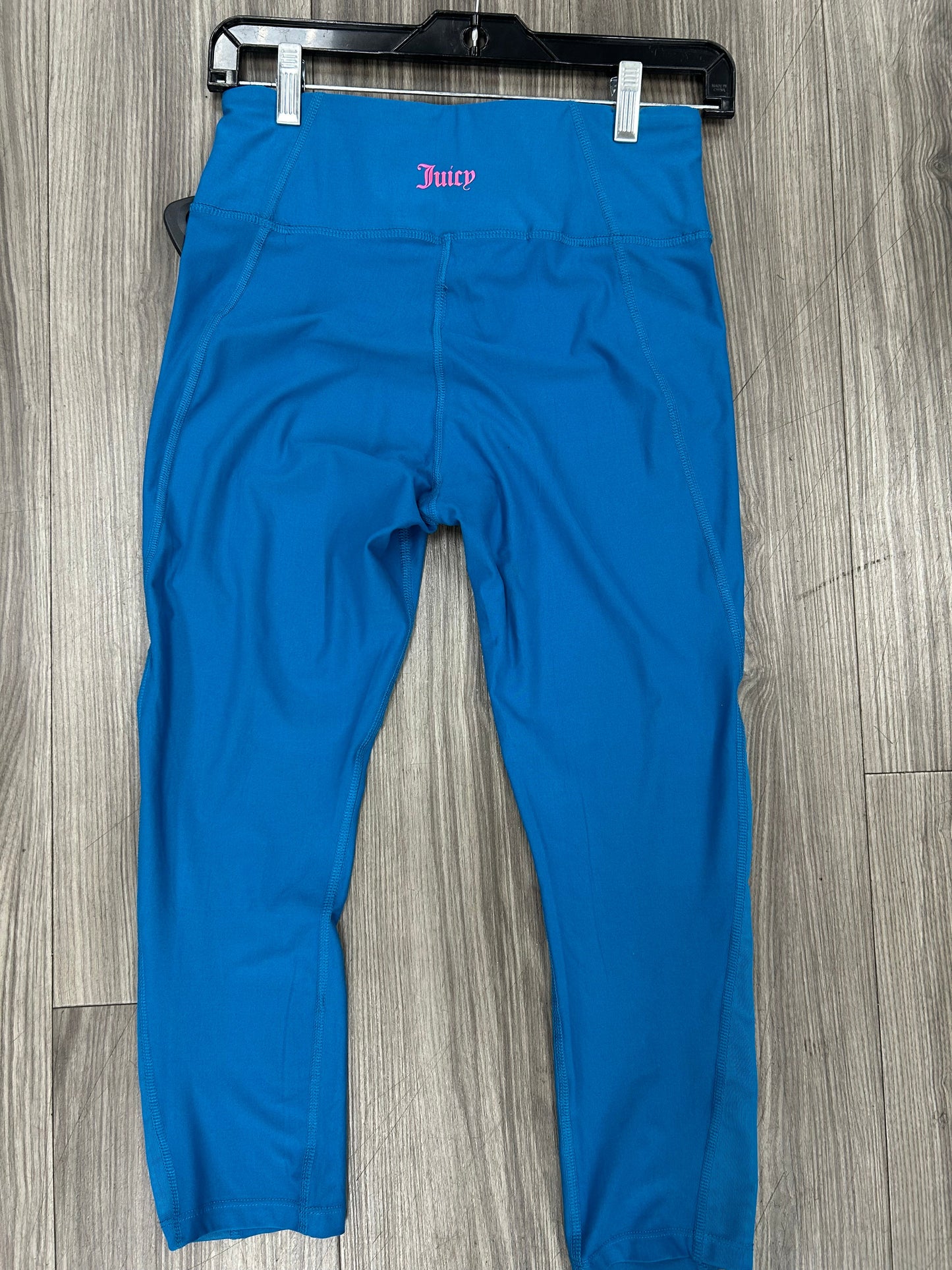 Athletic Capris By Juicy Couture In Blue, Size: S