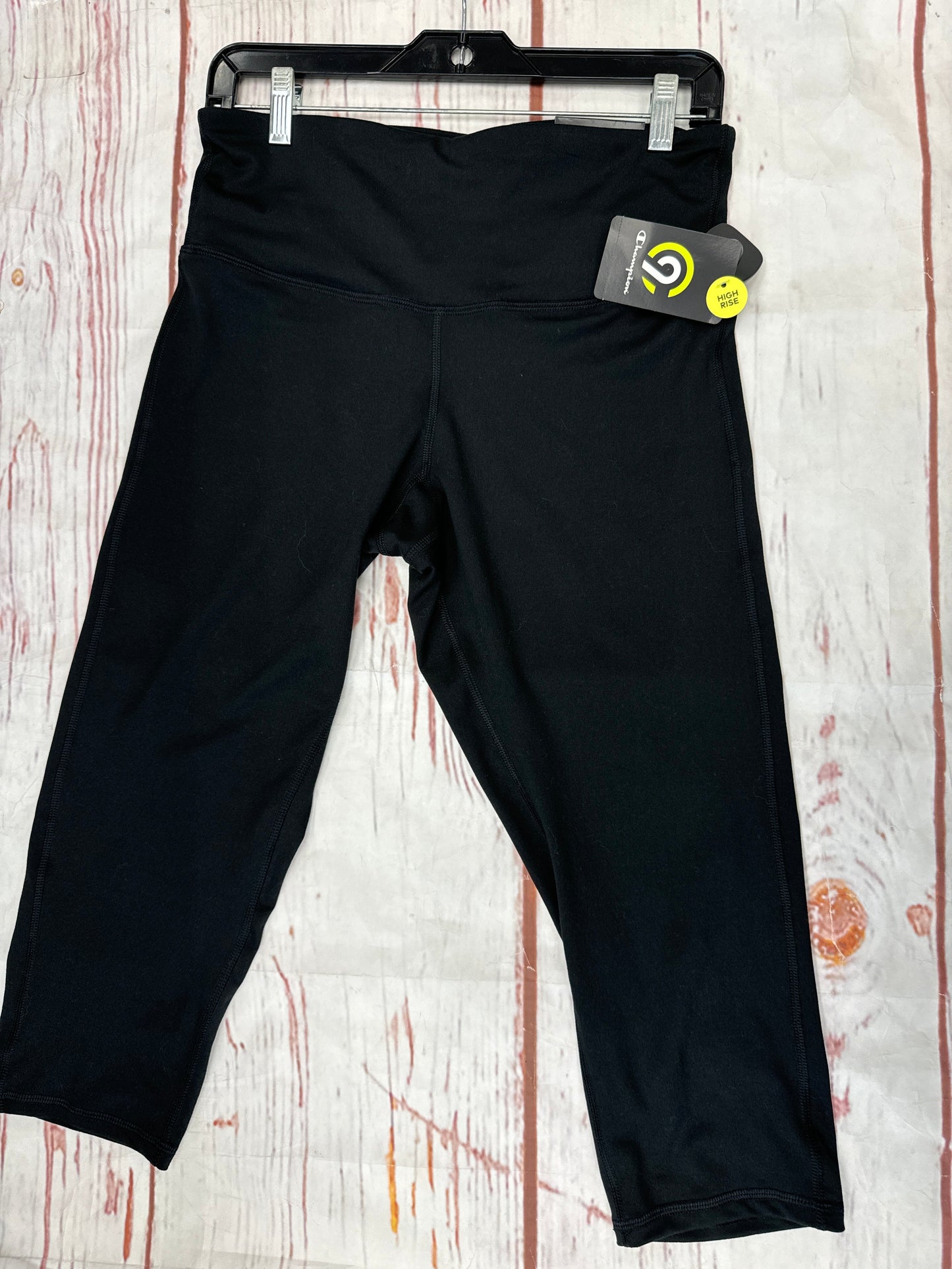 Athletic Leggings By Champion In Black, Size: L