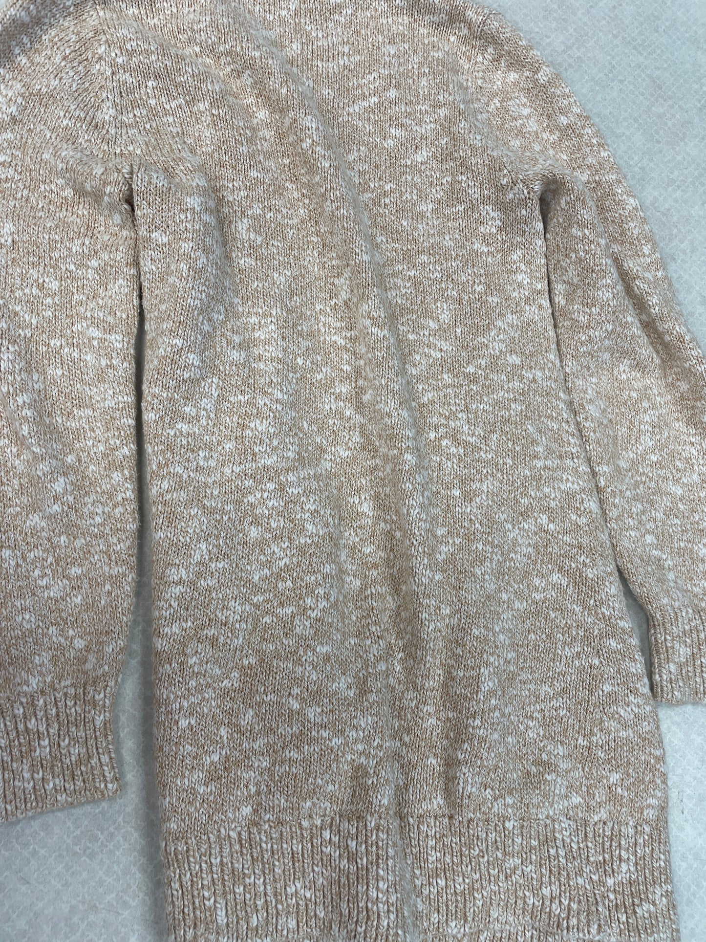 Cardigan By Ll Bean In Tan, Size: S