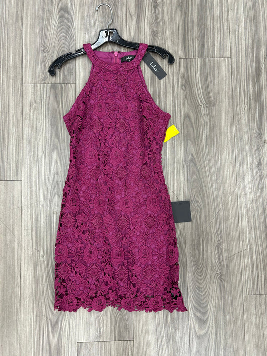 Dress Party Short By Lulus In Magenta, Size: S