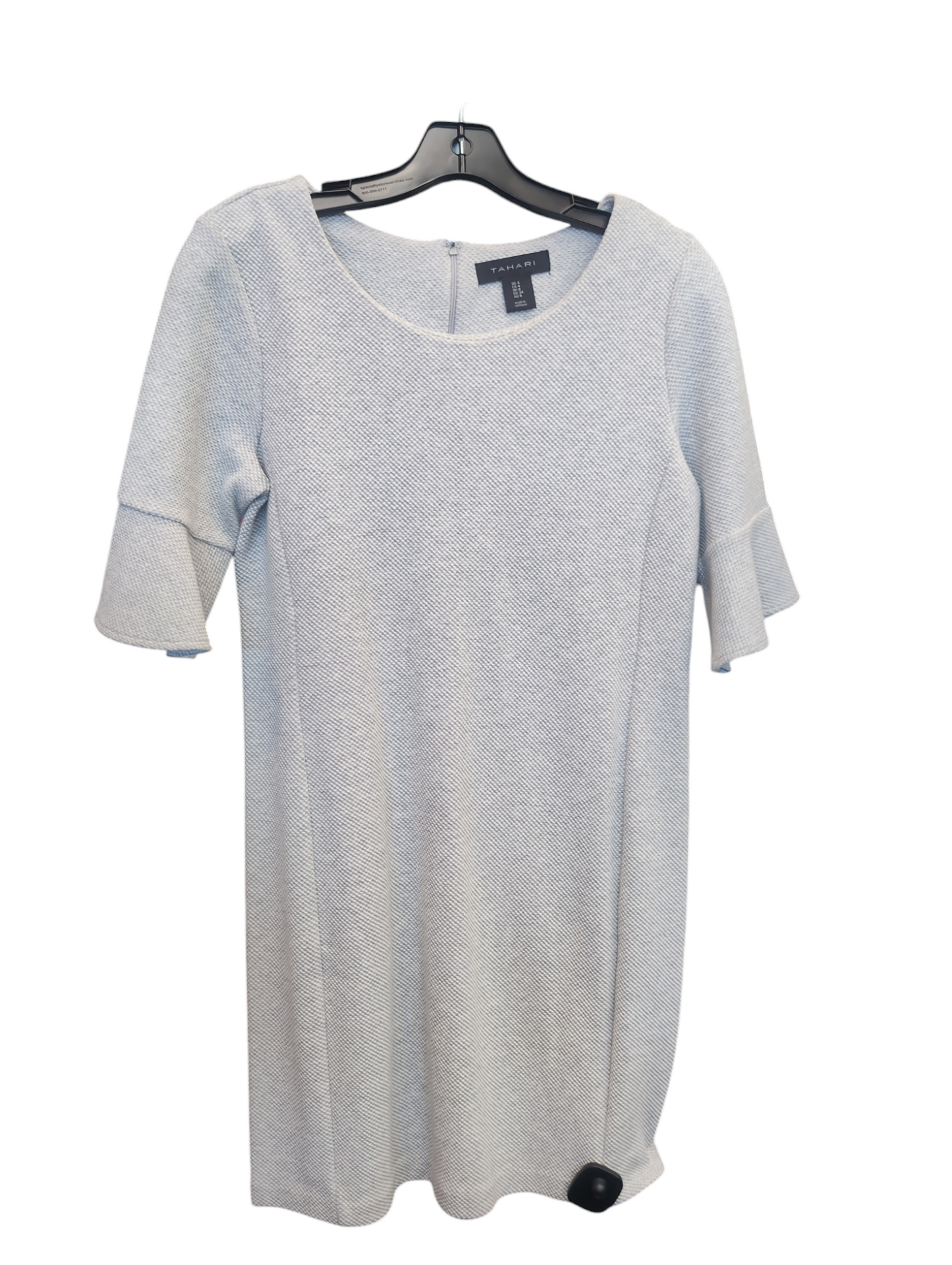 Dress Work By Tahari In Grey, Size: 4
