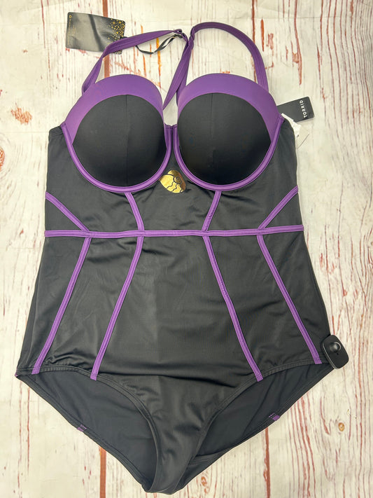 Swimsuit By Torrid In Purple, Size: 2x