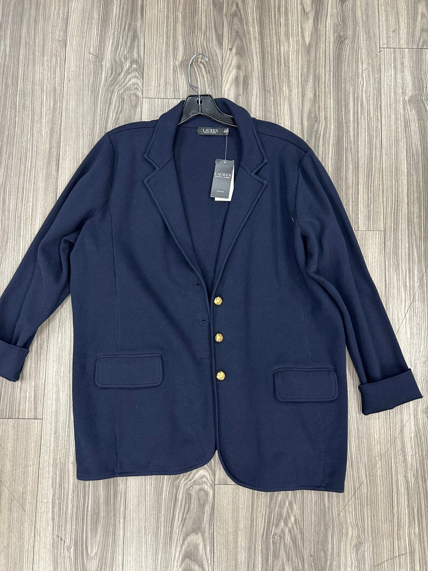 Jacket Other By Lauren By Ralph Lauren In Navy, Size: 2x