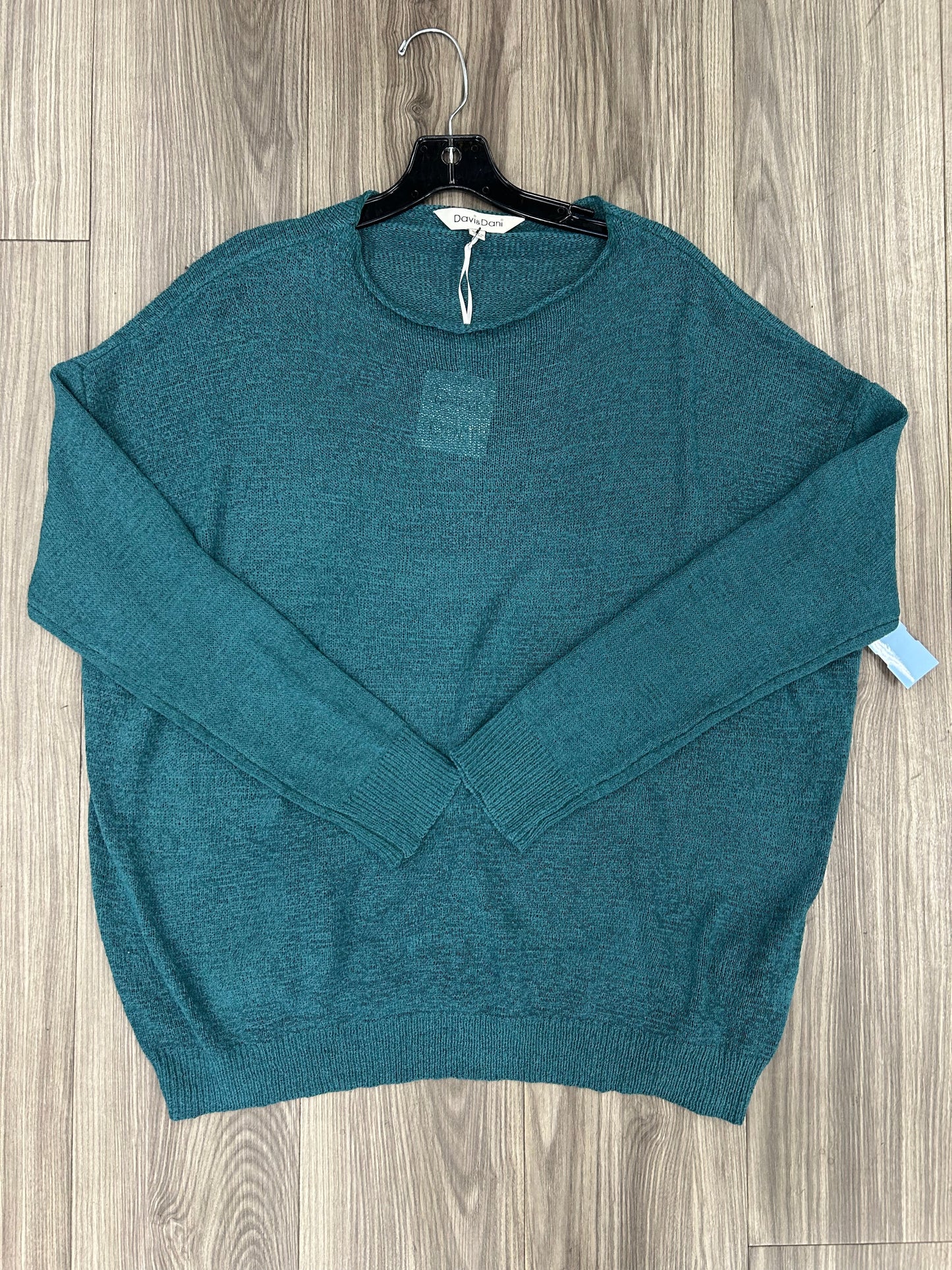 Top Long Sleeve By Davi & Dani In Blue, Size: L